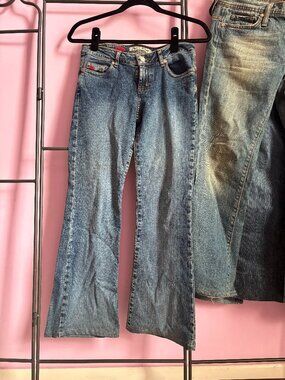 Paris Blues Y2K Low Rise Bootcut Jeans Size 3 XS 24-26